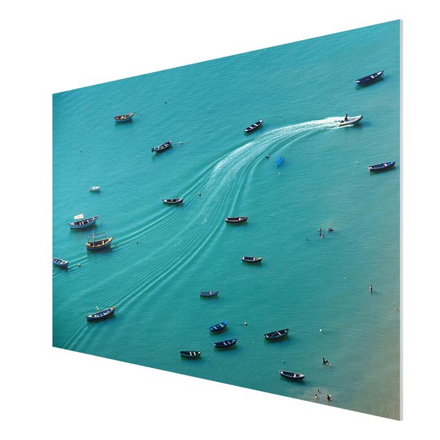 Forex print - Anchored Fishing Boats