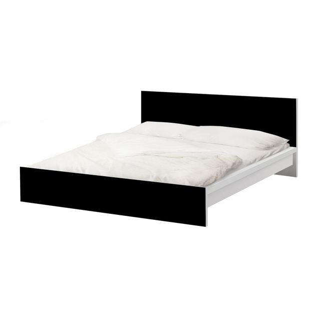 Adhesive film for furniture IKEA - Malm bed 160x200cm - Colour Black