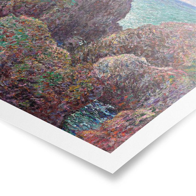 Poster - Claude Monet - Group of Rocks at Port-Goulphar