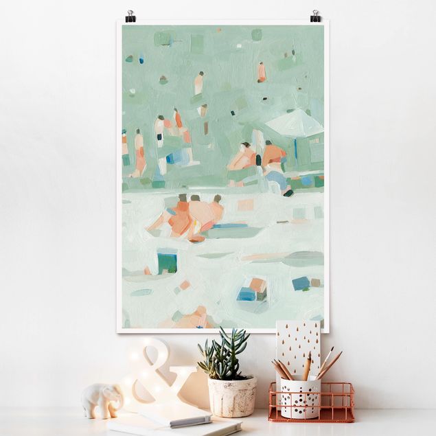 Poster art print - Summer Confetti I