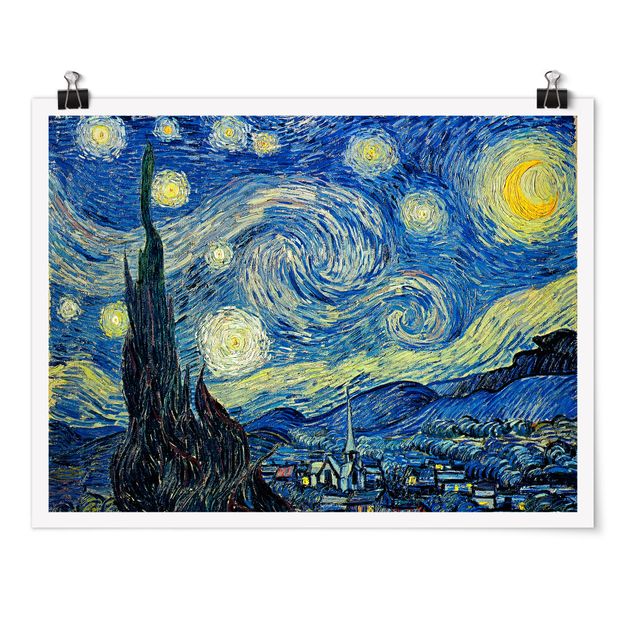 Poster - Vincent Van Gogh - The Starry Night