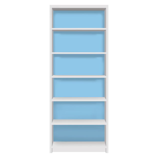 Adhesive film for furniture IKEA - Billy bookcase - Colour Light Blue