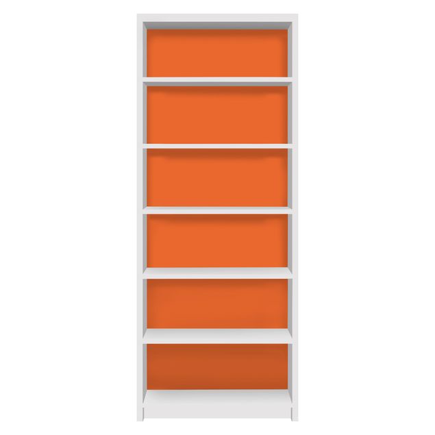 Adhesive film for furniture IKEA - Billy bookcase - Colour Orange