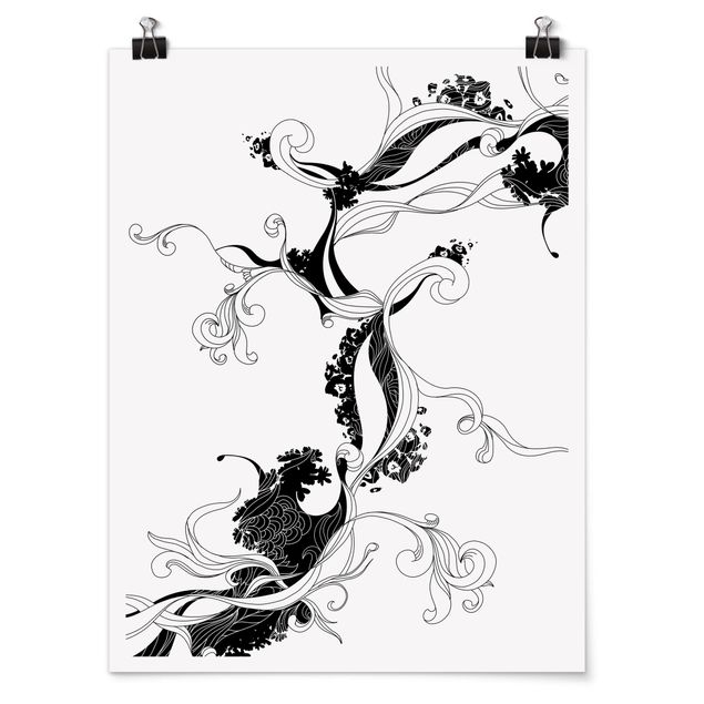 Poster - Tendril In Ink