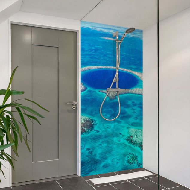 Shower wall cladding - Lighthouse Reef Of Belize