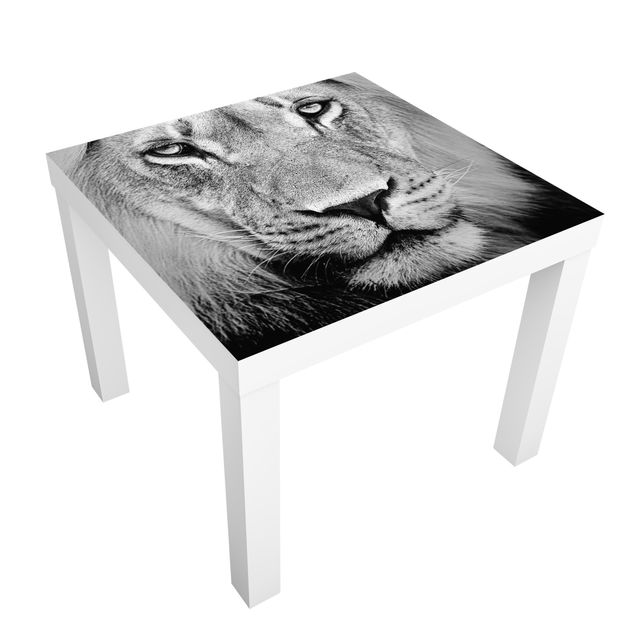 Adhesive film for furniture IKEA - Lack side table - Old Lion