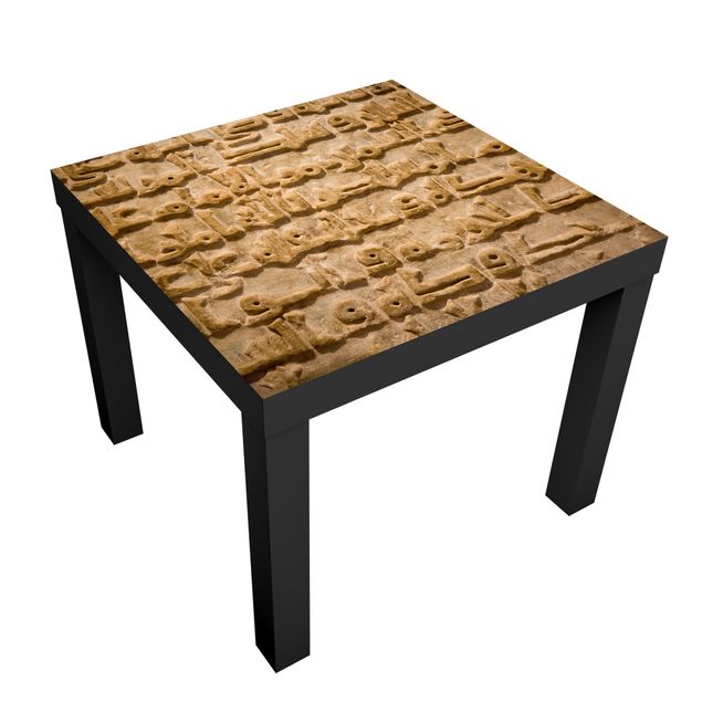 Adhesive film for furniture IKEA - Lack side table - Lack table Arabic writing