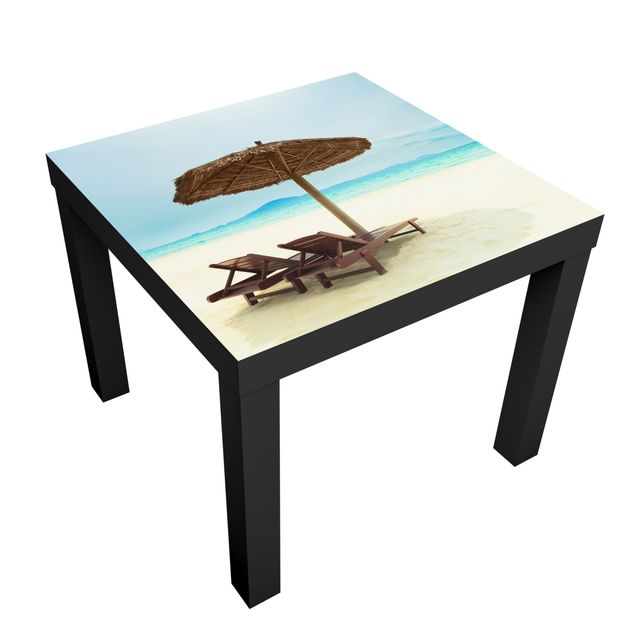 Adhesive film for furniture IKEA - Lack side table - Beach Of Dreams