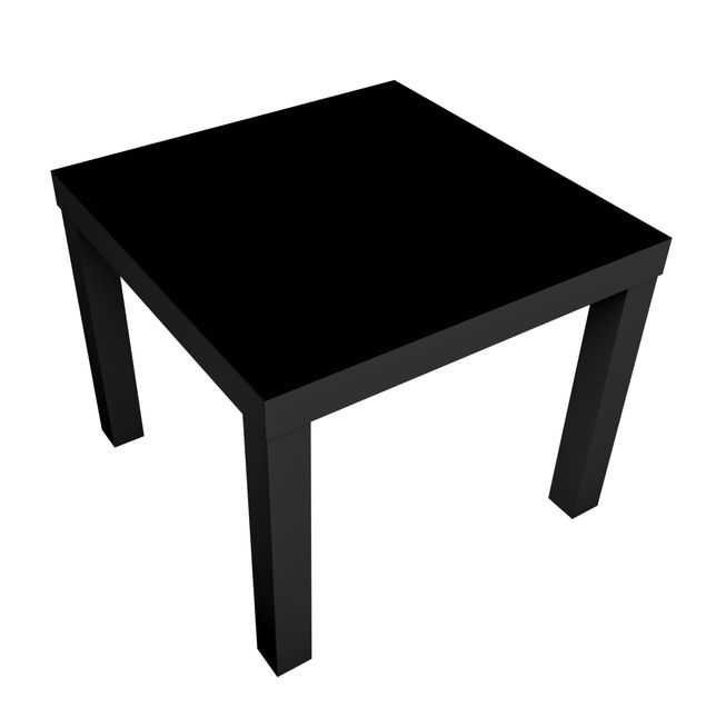 Adhesive film for furniture IKEA - Lack side table - Colour Black