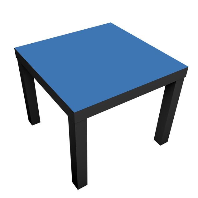 Adhesive film for furniture IKEA - Lack side table - Colour Royal Blue