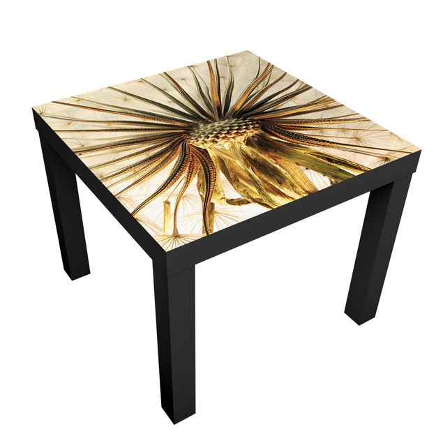 Adhesive film for furniture IKEA - Lack side table - Dandelion Close Up