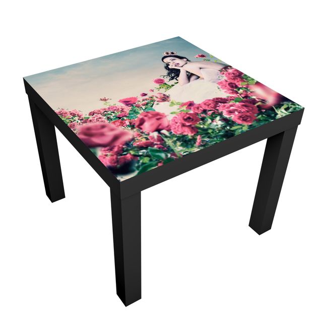 Adhesive film for furniture IKEA - Lack side table - Woman In The Rose Field