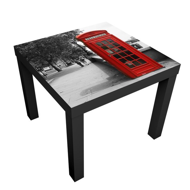 Adhesive film for furniture IKEA - Lack side table - Telephone