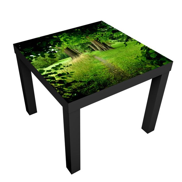 Adhesive film for furniture IKEA - Lack side table - Hidden Clearing