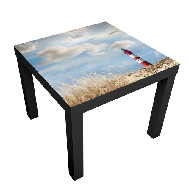 Adhesive film for furniture IKEA - Lack side table - Lighthouse Between Dunes