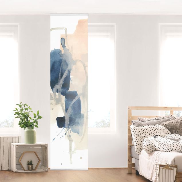 Sliding panel curtains set - Azurite I