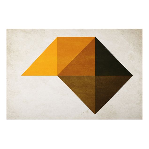 Alu-Dibond print - Geometrical Trapezoid