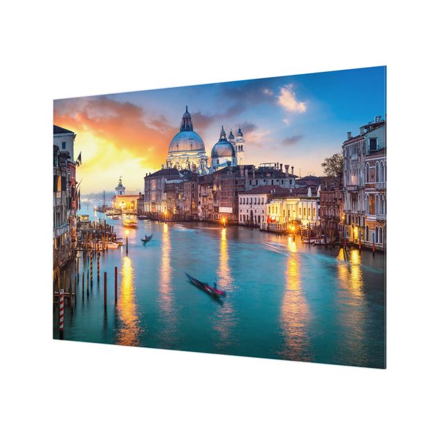 Splashback - Sunset in Venice - Landscape format 4:3