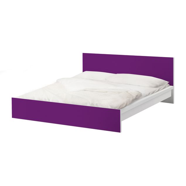 Adhesive film for furniture IKEA - Malm bed 140x200cm - Colour Purple