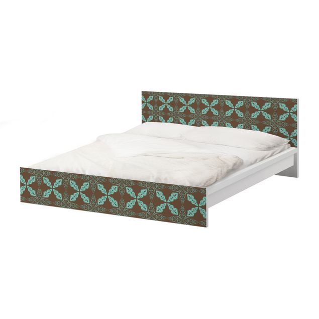Adhesive film for furniture IKEA - Malm bed 140x200cm - Moroccan Ornament