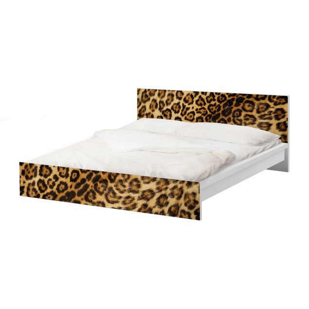 Adhesive film for furniture IKEA - Malm bed 160x200cm - Jaguar Skin
