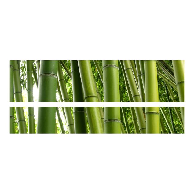 Adhesive film for furniture IKEA - Malm bed 180x200cm - Bamboo Trees No.1
