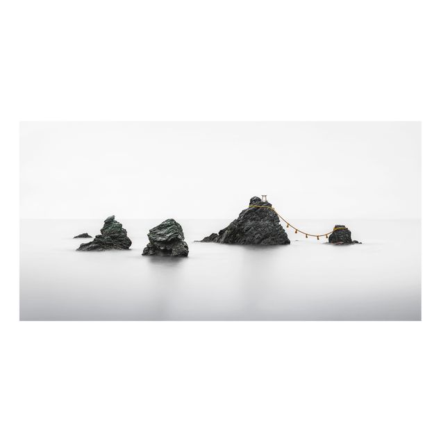 Splashback - Meoto Iwa - The Married Couple Rocks - Landscape format 2:1