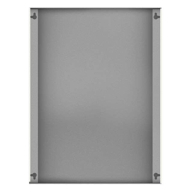 Magnetic memo board - Playful Impression In Grey