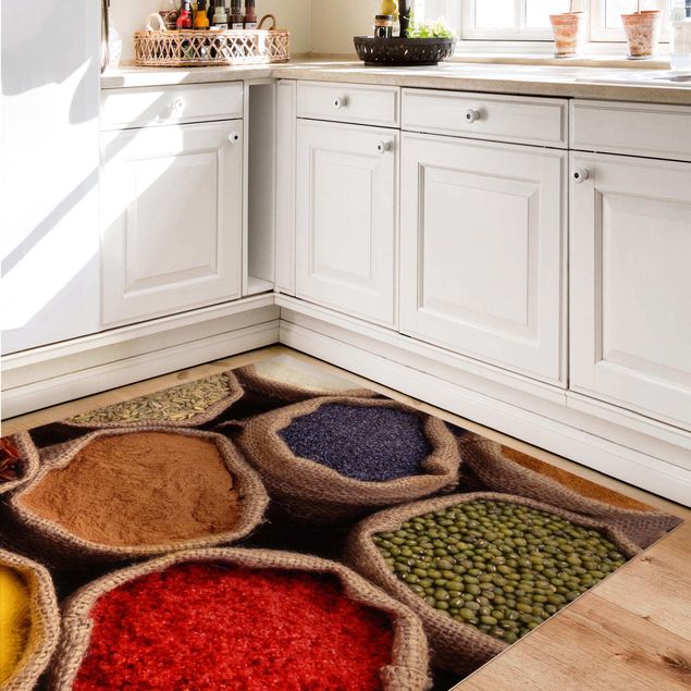 contemporary rugs Colourful Spices