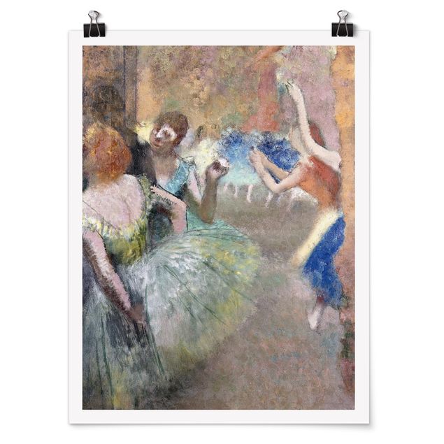 Poster art print - Edgar Degas - Ballet Scene