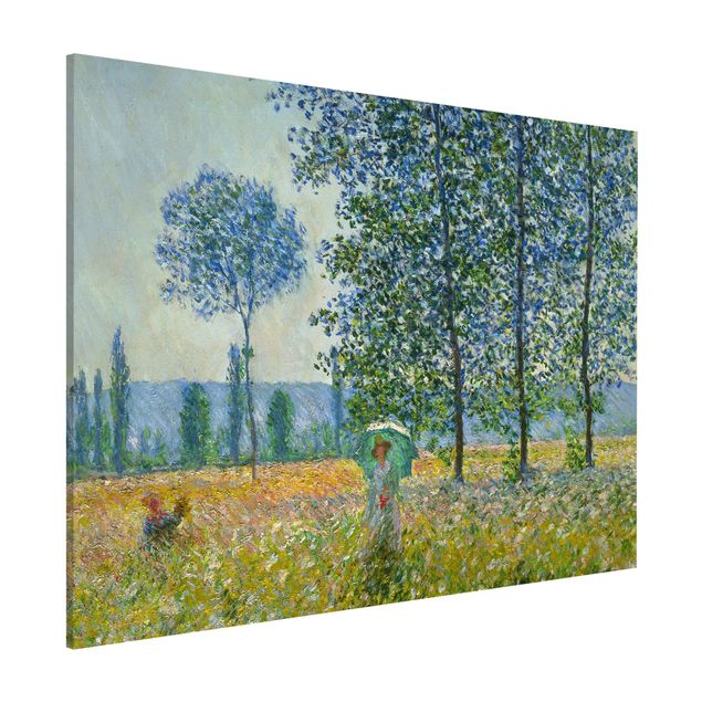 Magnetic memo board - Claude Monet - Fields In Spring