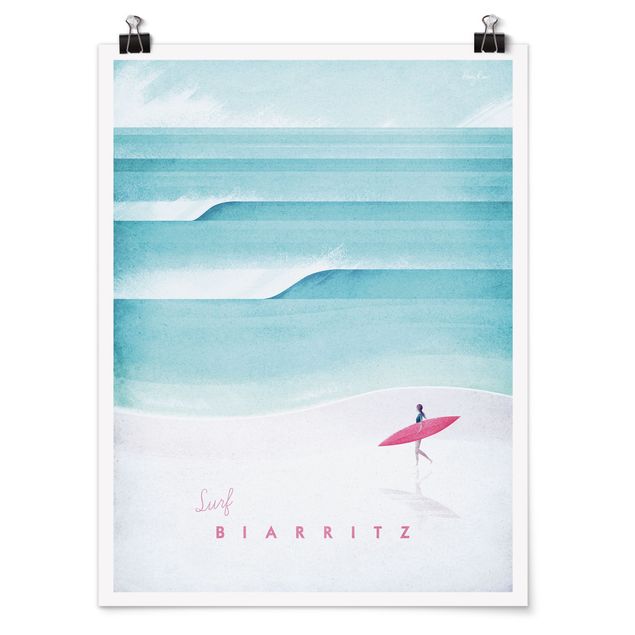 Poster - Travel Poster - Biarritz