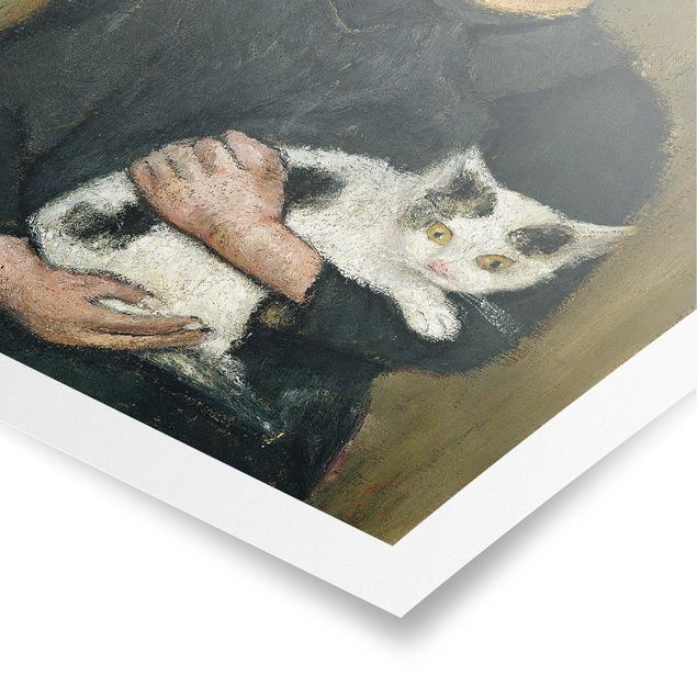 Poster art print - Paula Modersohn-Becker - Boy with Cat