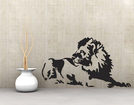 Wall stickers africa No.UL204 Lion