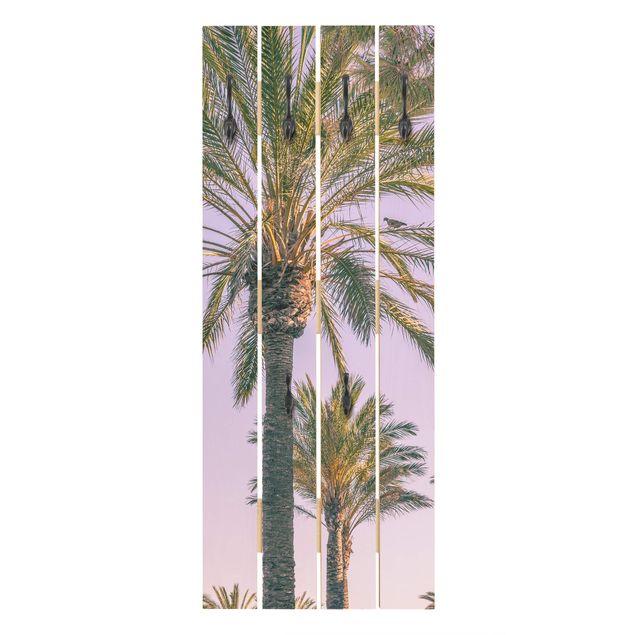 Coat rack - Palm Trees At Sunset