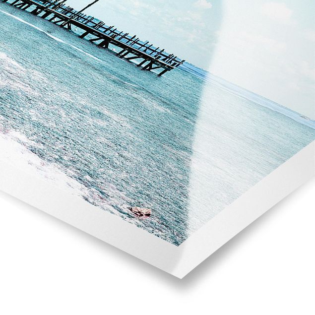Panoramic poster beach - Paradise Beach Isla Mujeres