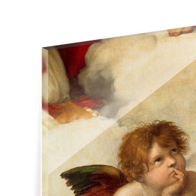 Splashback - Raffael - Two Angels. Detail from The Sistine Madonna