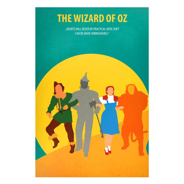 Magnetic memo board - Film Poster The Wizard Of Oz