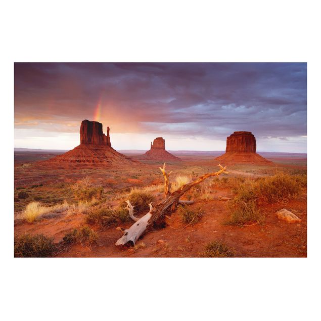 Forex print - Monument Valley At Sunset