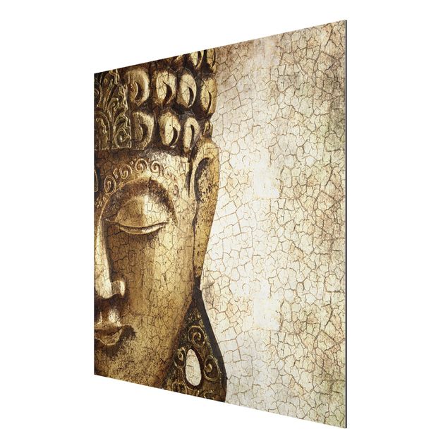 Print on aluminium - Vintage Buddha