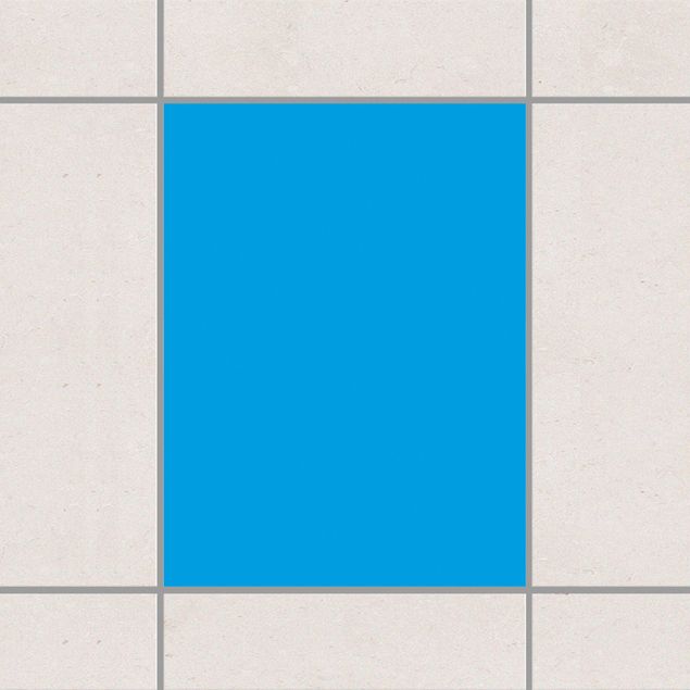 Tile sticker - Colour Cyan