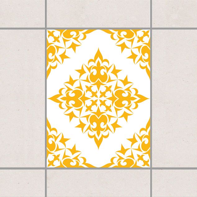 Tile sticker - Tile Pattern White Light Grey