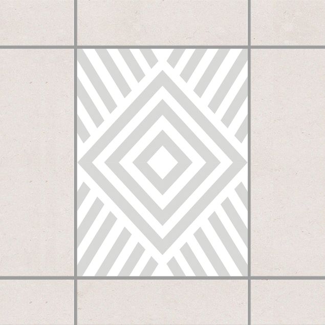 Tile sticker - Marina Light Grey