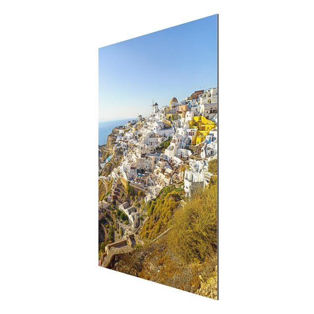 Print on aluminium - Oia On Santorini