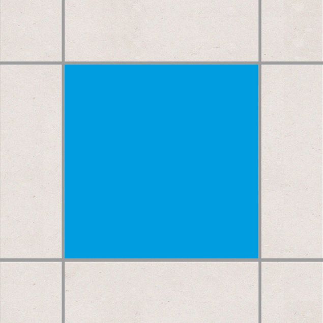 Tile sticker - Colour Grey Cyan