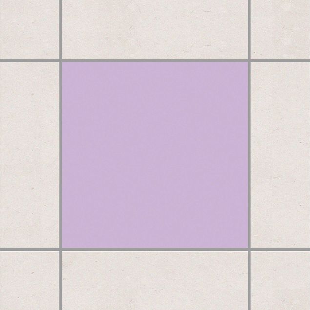 Tile sticker - Colour Lavender Lilac