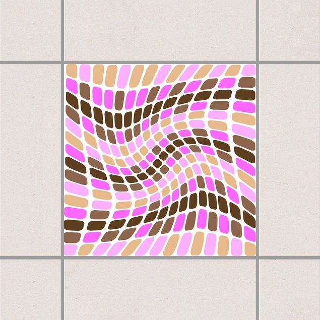 Tile sticker - Dancing Square