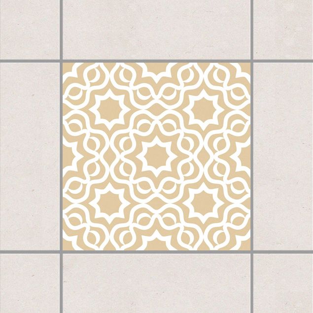 Tile sticker - Islamic Light Brown