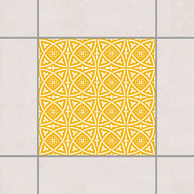 Tile sticker - Celtic Melon Yellow