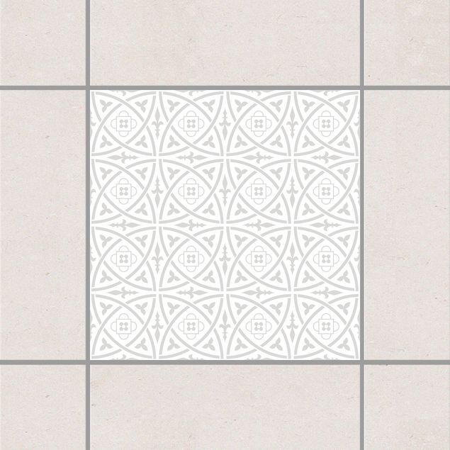 Tile sticker - Celtic White Light Grey